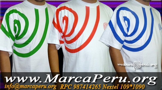 Polos Marca Peru Colores